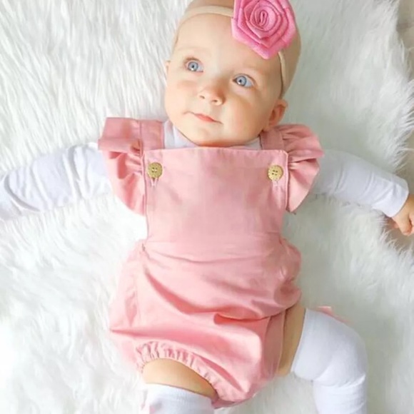 ⭐️ONLY ONE LEFT⭐️ Pink Romper for Baby - Picture 2 of 2